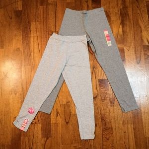 🌺 5/$25 2x Girls Gray Leggings